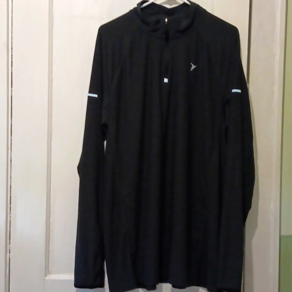 Old Navy Active Top, Men XL Tall, Dark Gray w Details & Accents Like New